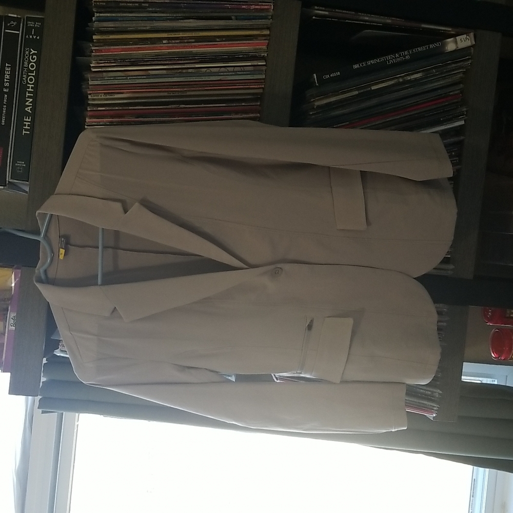 Eddie Bauer one button blazer